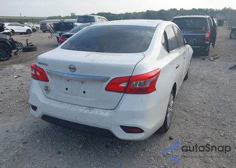 2017 Nissan Sentra S из США, поврежденный, VIN 3N1AB7AP7HY253663